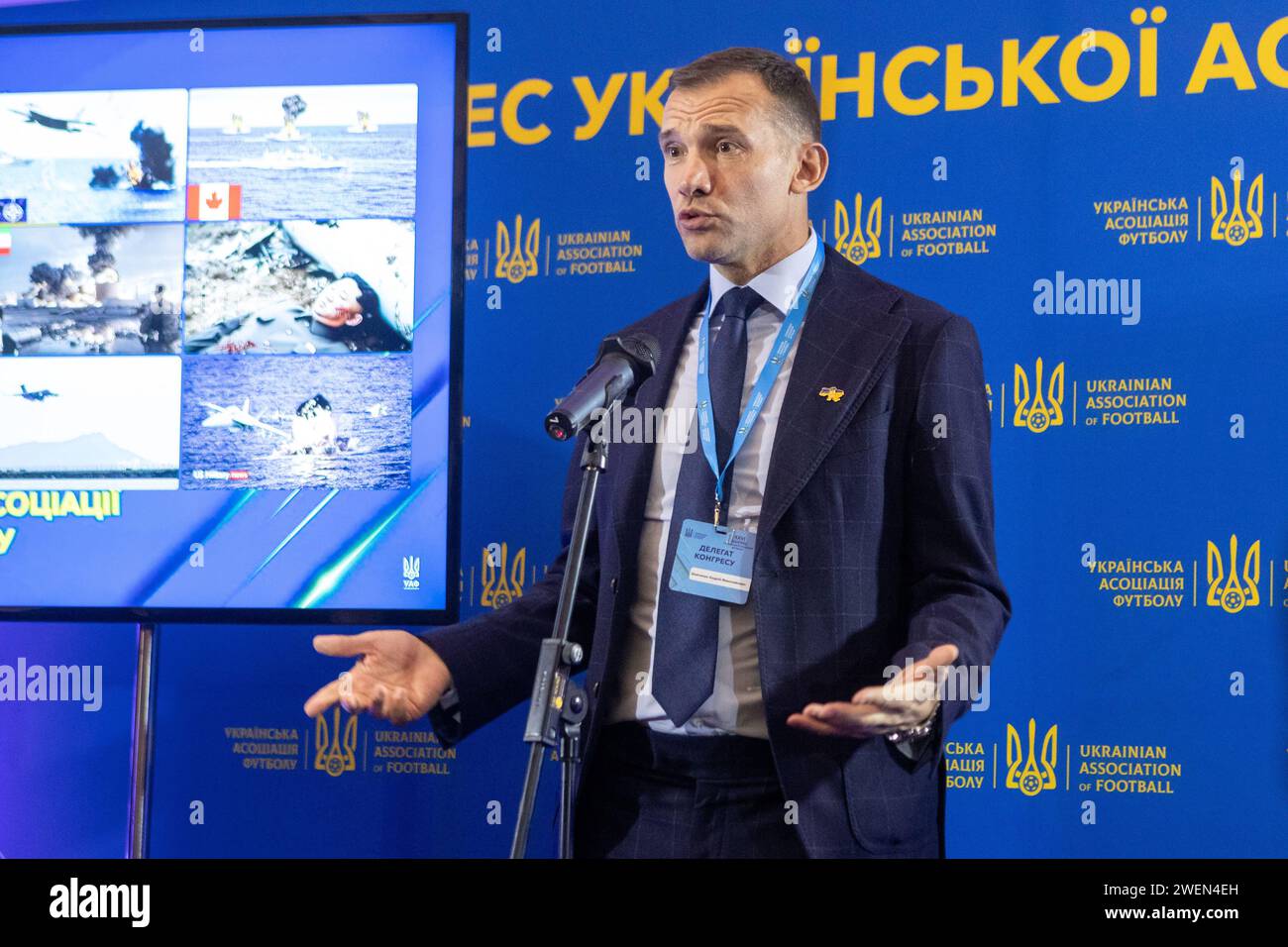 Non Exclusive Kyiv Ukraine January 25 2024 Newly Elected Non Exclusive Kyiv Ukraine January 25 2024 Newly Elected