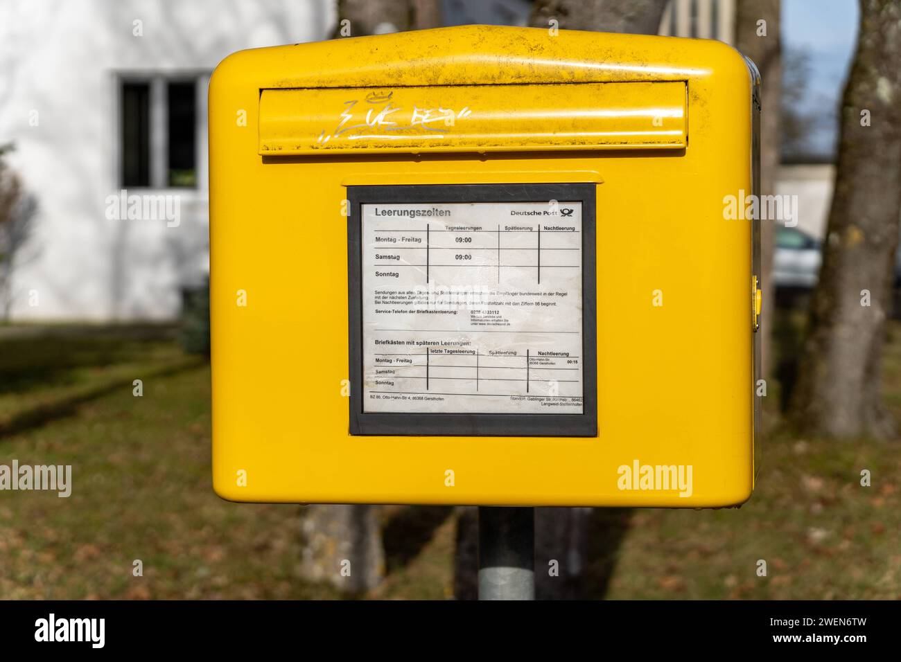 deutsche post briefkasten frankfurt
