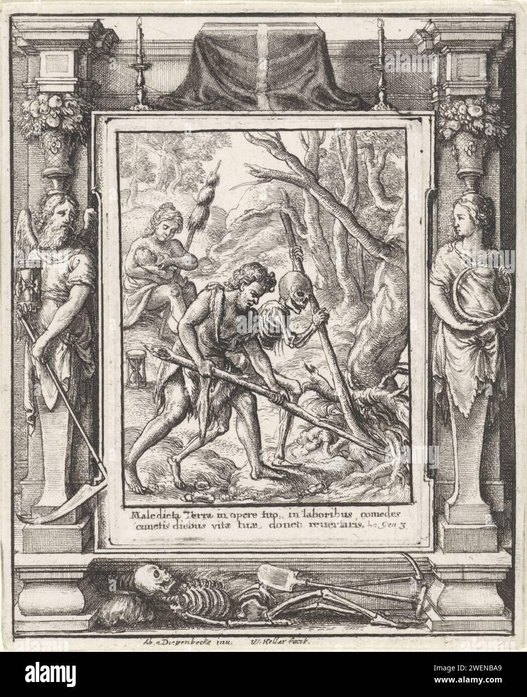 Adam and eve 1517 by hans holbein hi-res stock photography