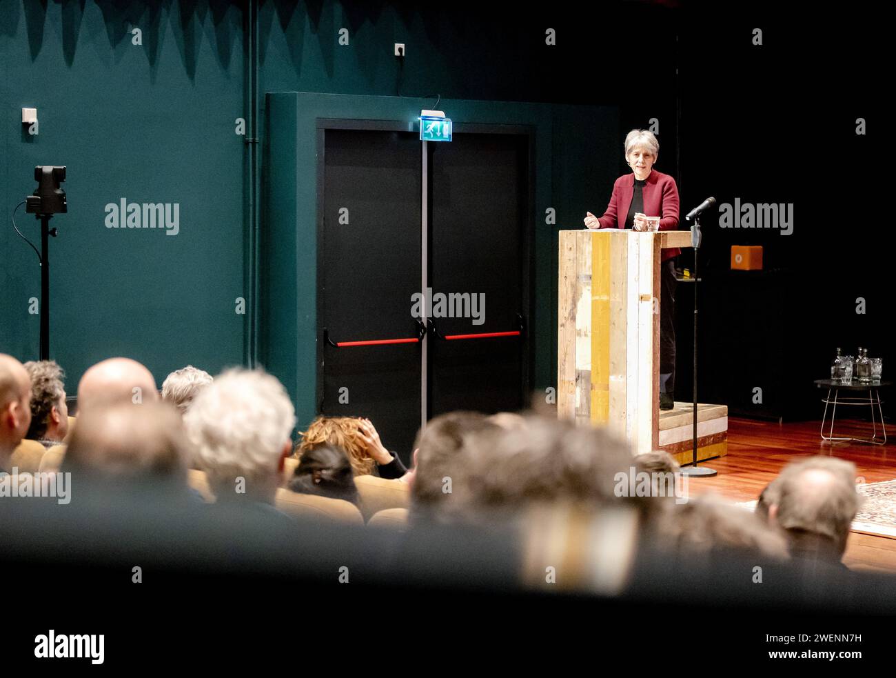 DEN BOSCH - Kristel Baele, chairman of the Council for Culture, during the presentation of a new advice on the future of the Dutch cultural system. According to the council, the entire cultural sector was taken into account, from novice artists to festival programmers. ANP SEM VAN DER WAL netherlands out - belgium out Stock Photo