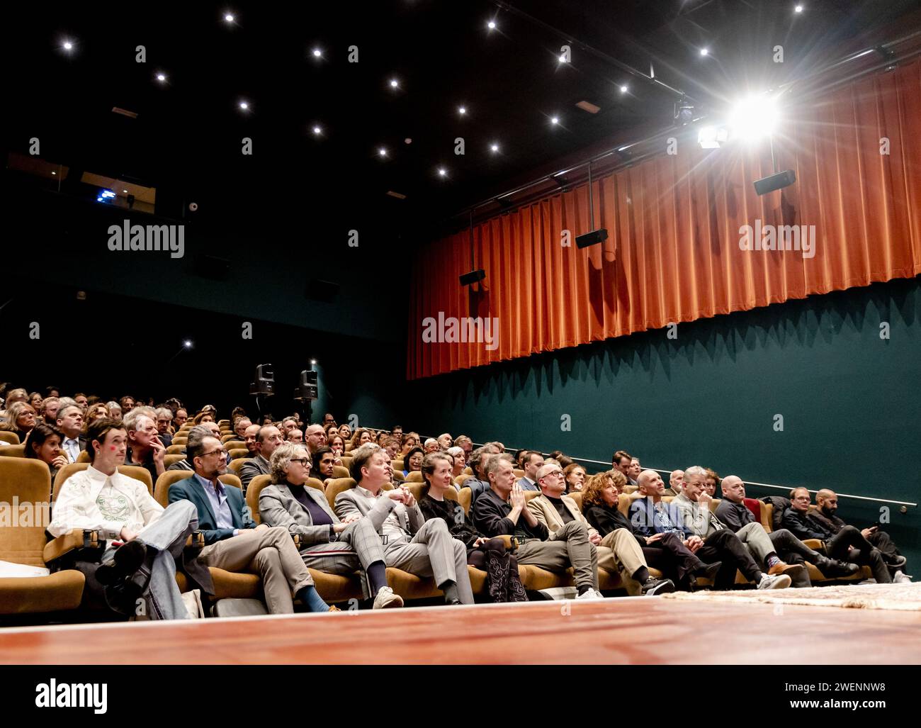 DEN BOSCH - Audience during the presentation of a new advice on the future of the Dutch cultural system. According to the council, the entire cultural sector was taken into account, from novice artists to festival programmers. ANP SEM VAN DER WAL netherlands out - belgium out Stock Photo