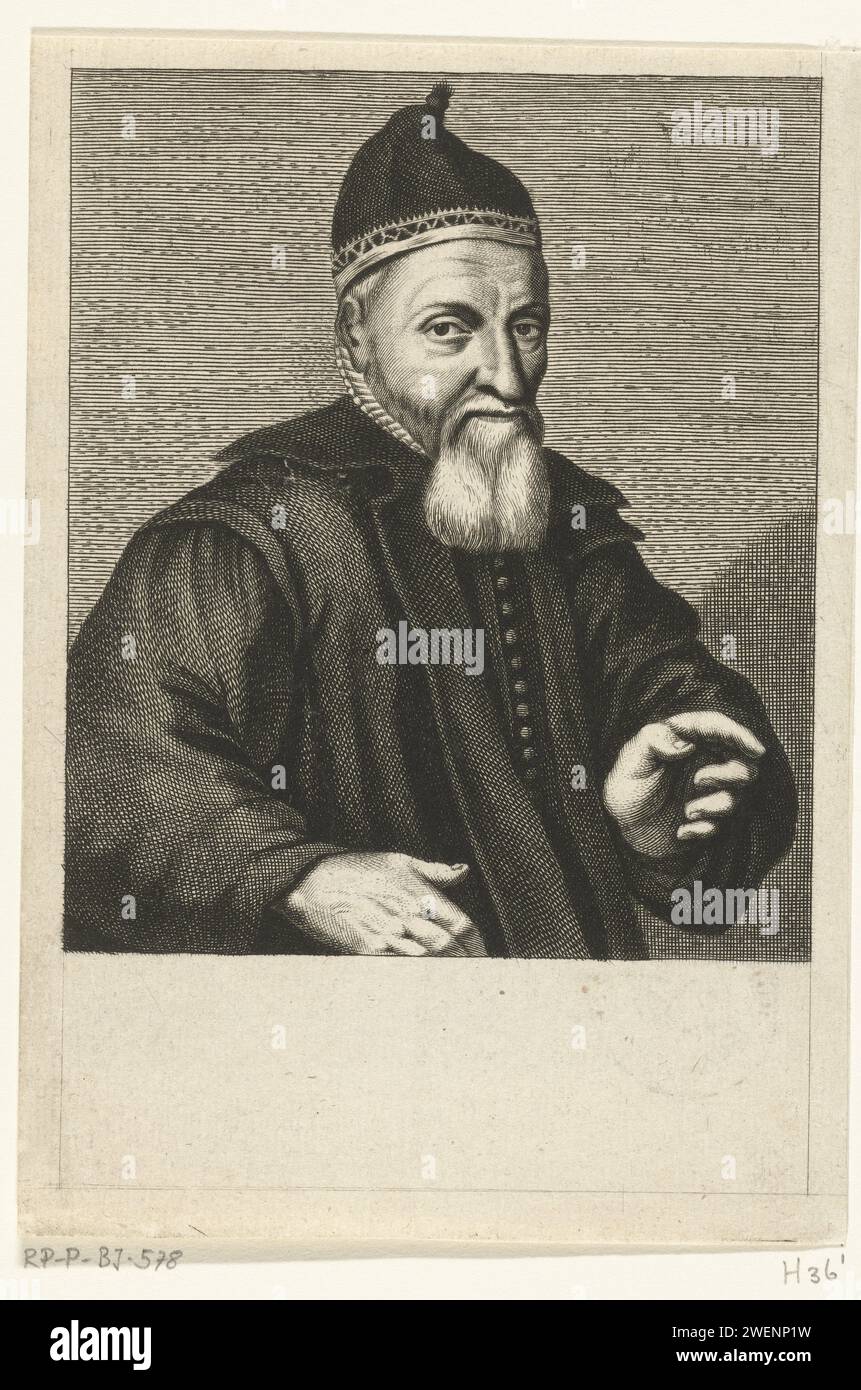 Portrait of Jacob Dirksz. Brouwer, Hendrik Bary, 1657 - 1707 print ...