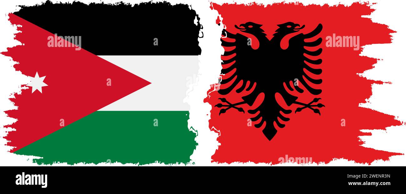 Jordan and albania Stock Vector Images Alamy