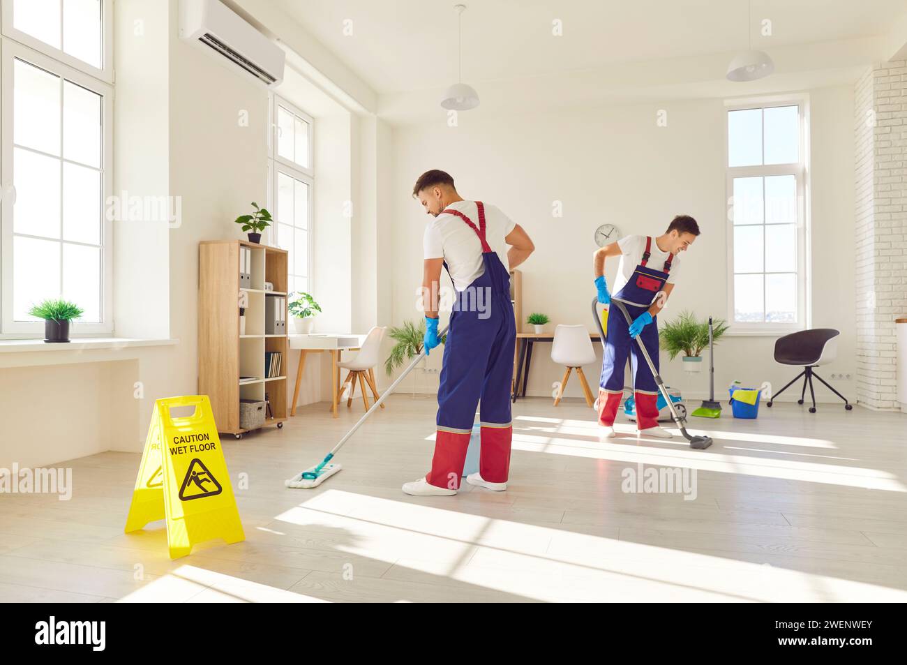 Team Cleaning Effort