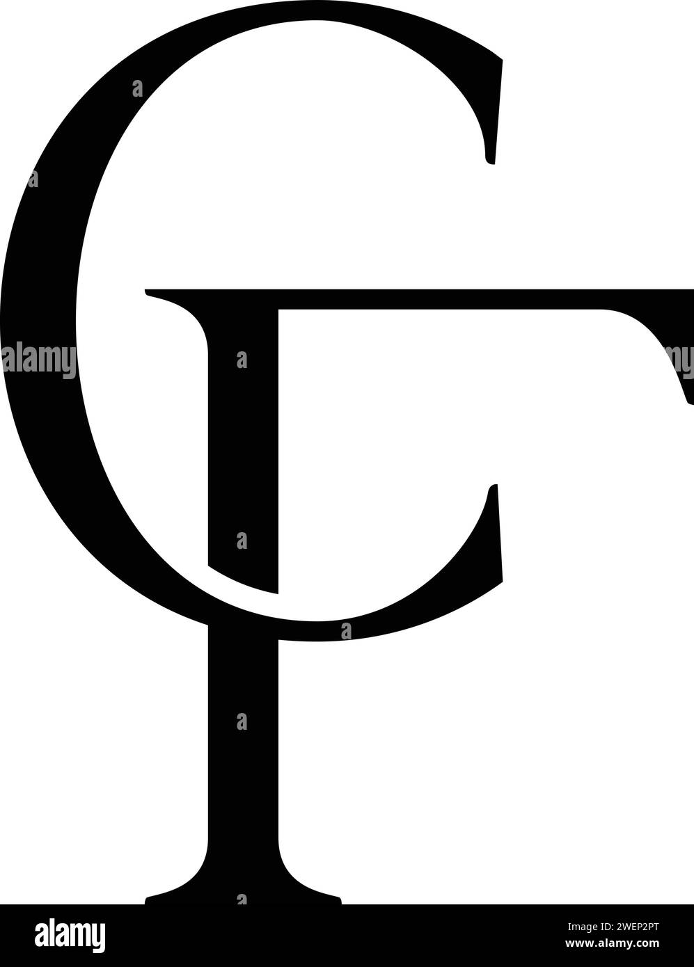 Vector CF, FC logo and clothing, fashion logo Stock Vector Image & Art