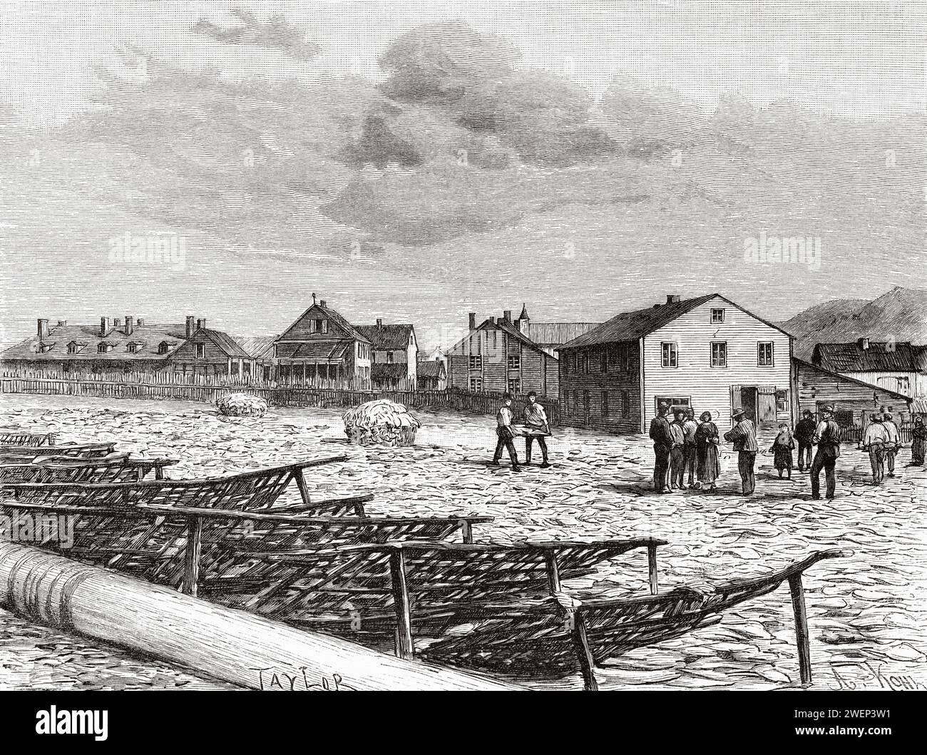 Food processing 19th century hi-res stock photography and images - Alamy