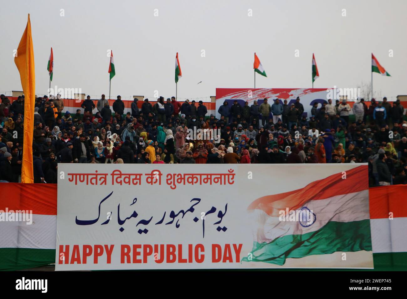 Srinagar, India. 26th Jan, 2024. January 26, 2024, Srinagar Kashmir