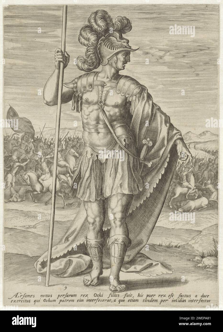 Persian battle depiction hi-res stock photography and images - Alamy