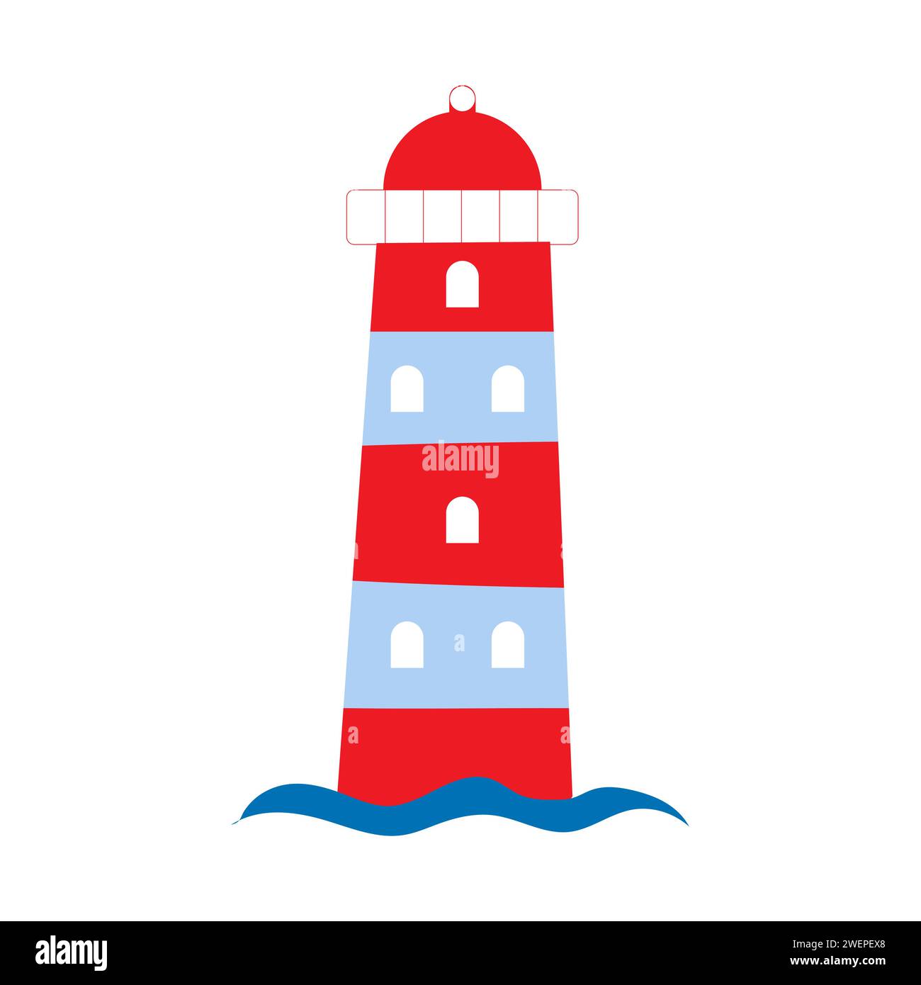 Cartoon Light House Icon Vector Illustration Stock Vector Image Art cartoon-light-house-icon-vector-illustration-stock-vector-image-art
