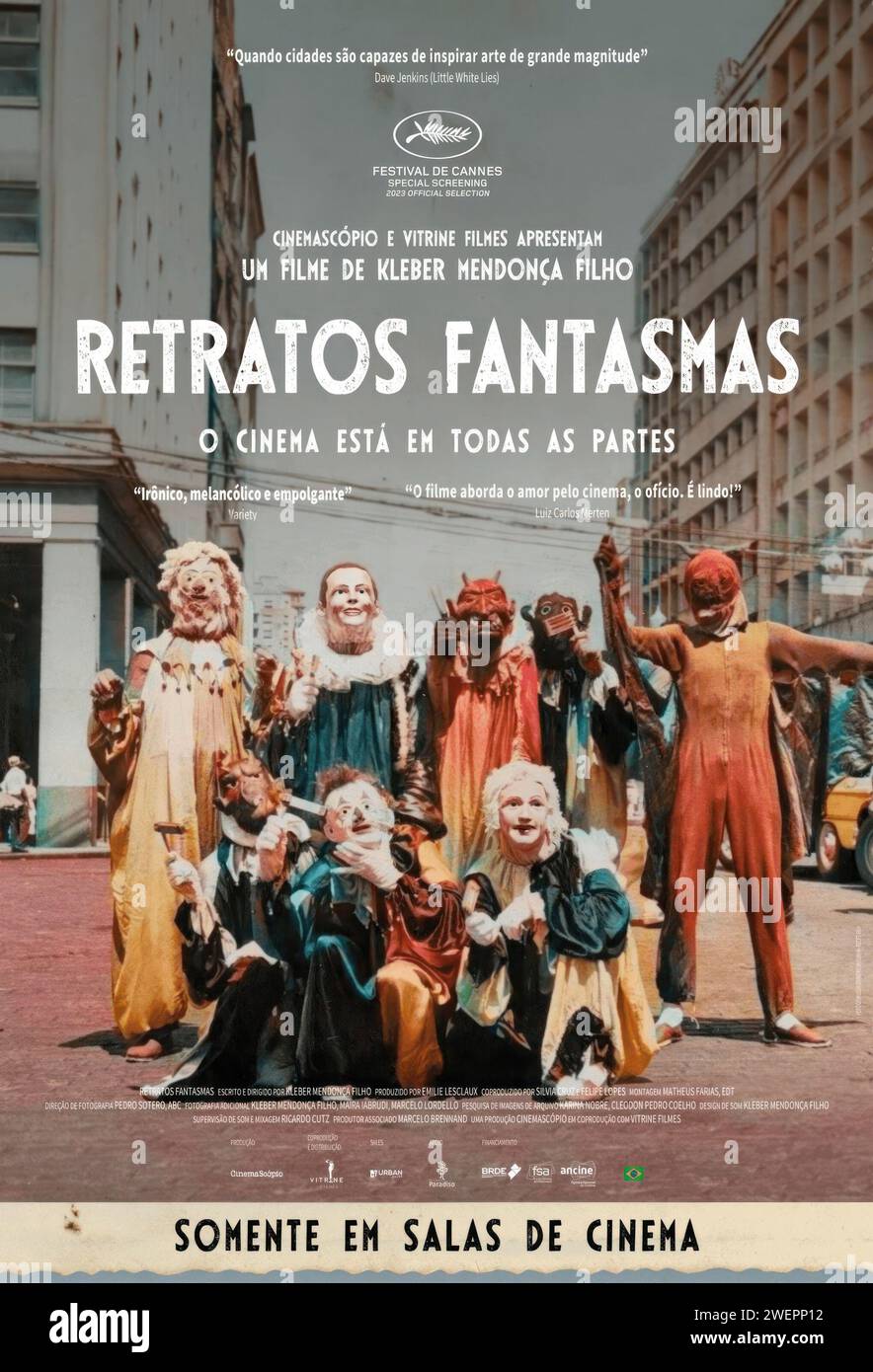 PICTURES OF GHOSTS, (aka RETRATOS FANTASMAS), Brazilian poster, 2023 ...