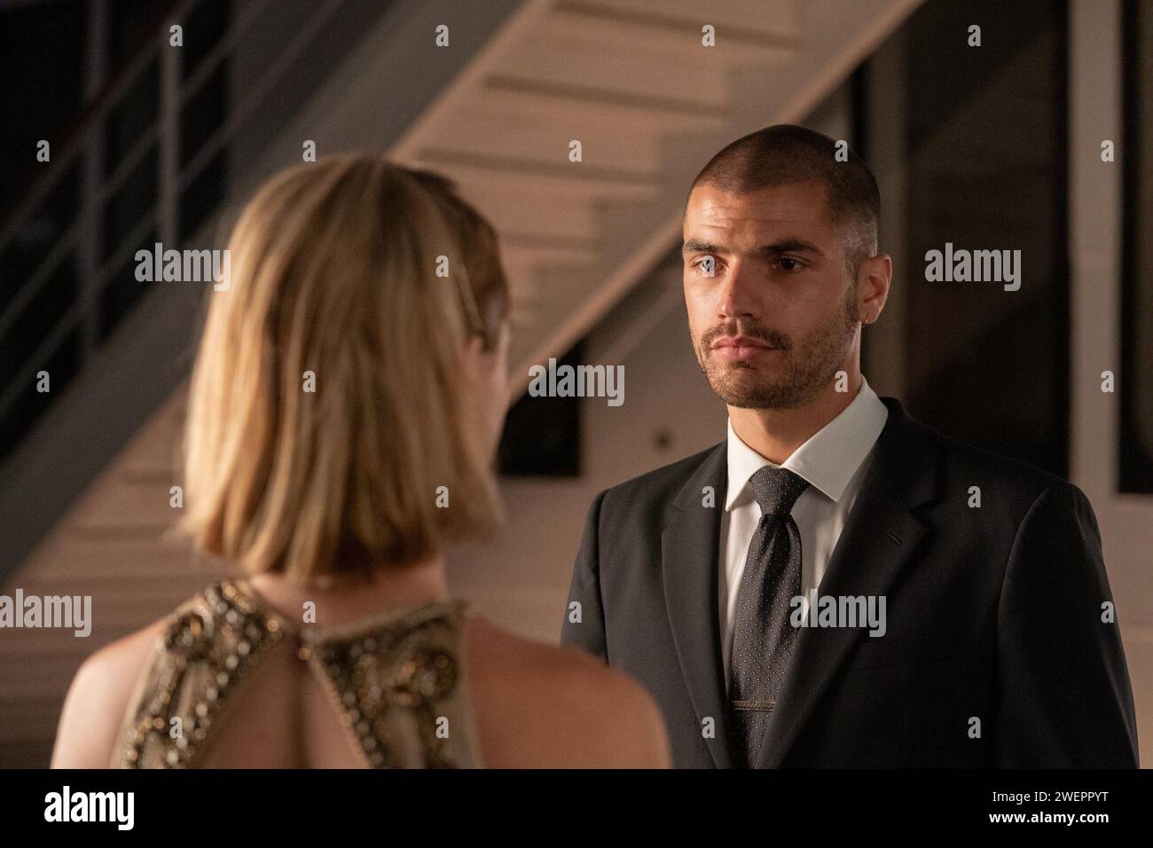 DEATH AND OTHER DETAILS, from left: Violett Beane, Hugo Diego Garcia ...