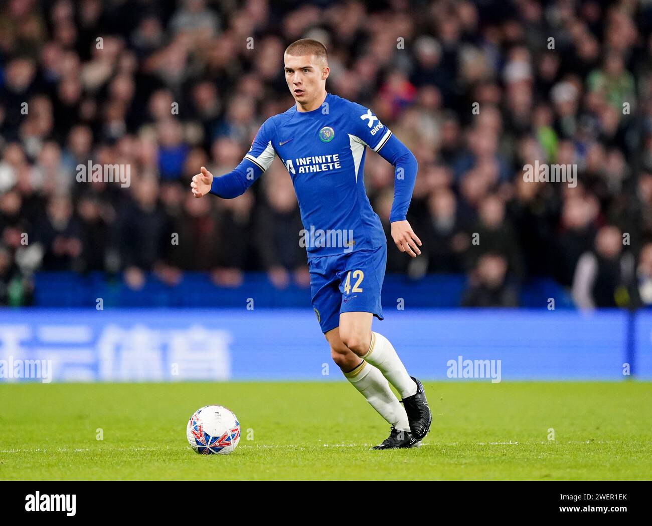 Chelsea's Alfie Gilchrist during the Emirates FA Cup fourth round match