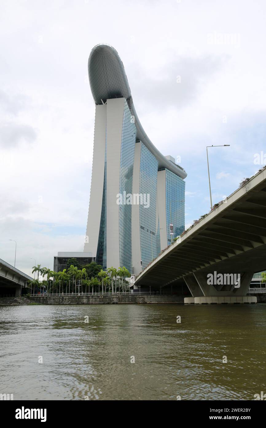 Marina Bay Sands hotel, Singapore, Asia Stock Photo