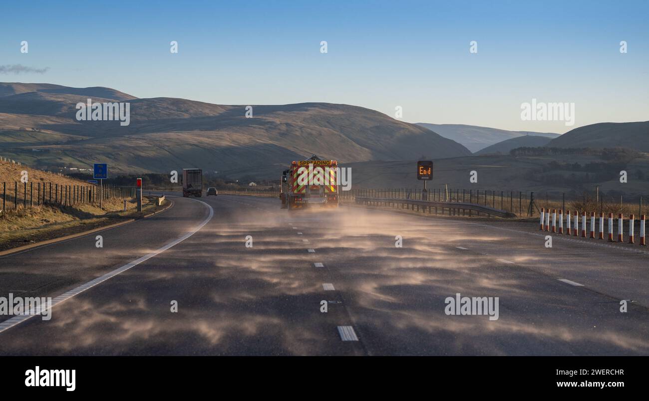 Travelling on the m6 motorway hi-res stock photography and images - Alamy