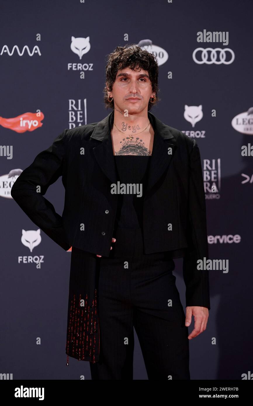Singer La Dani poses on the red carpet prior to the gala of the XI ...