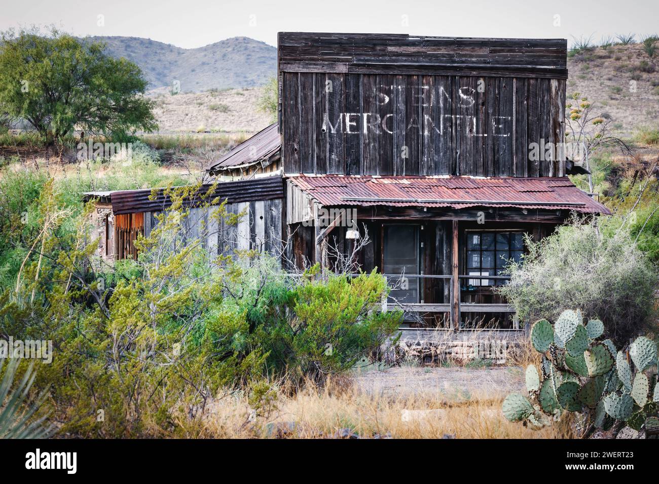 Steins Ghost Town or Stein's Pass, New Mexico was founded