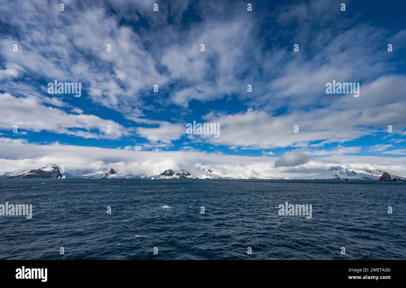 The Elephant Island off the northern coast of Antarctica. Stock Photo