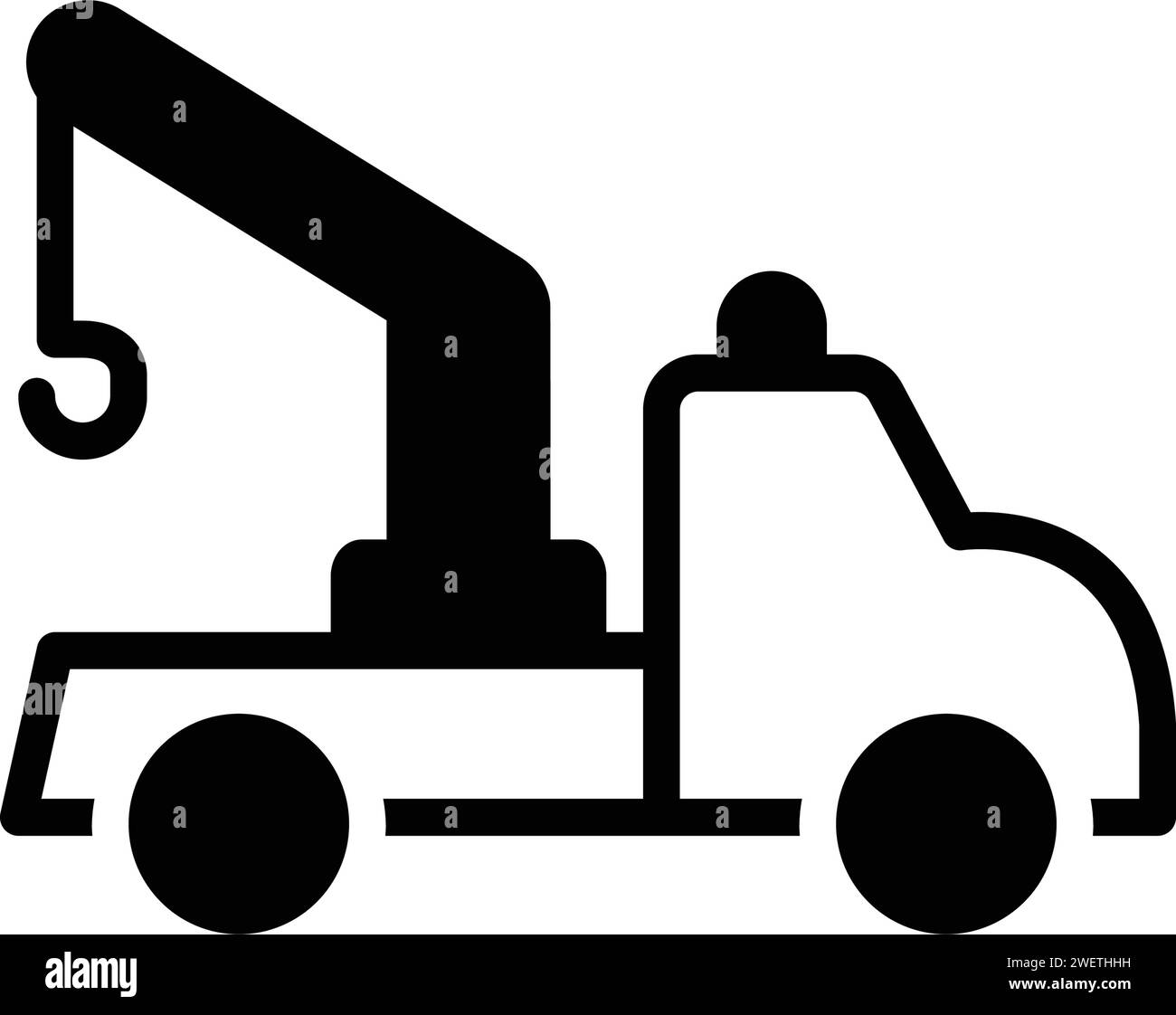 Icon for tow truck,transportation Stock Vector Image & Art - Alamy