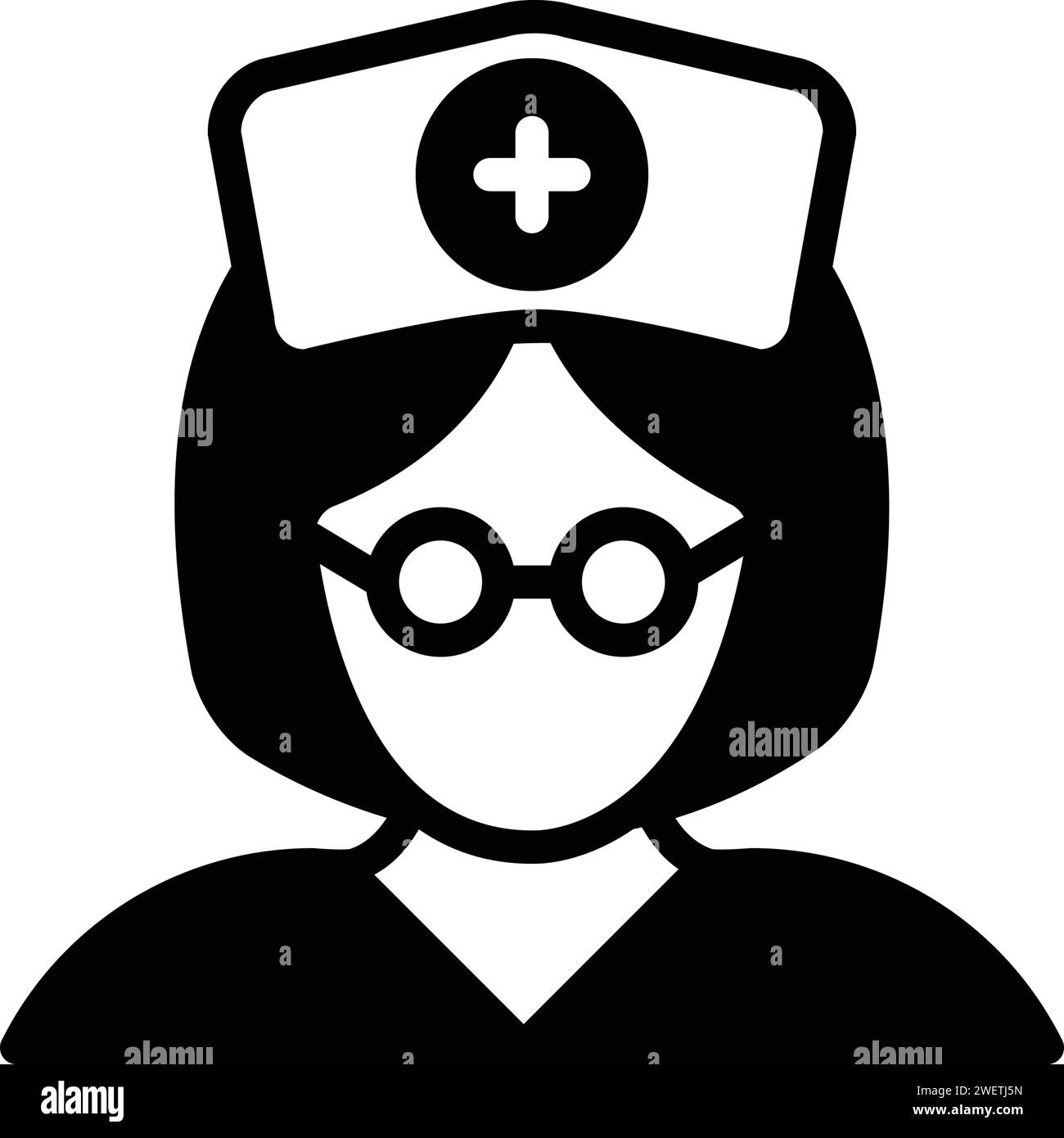 Icon for nurse,sister Stock Vector Image & Art - Alamy