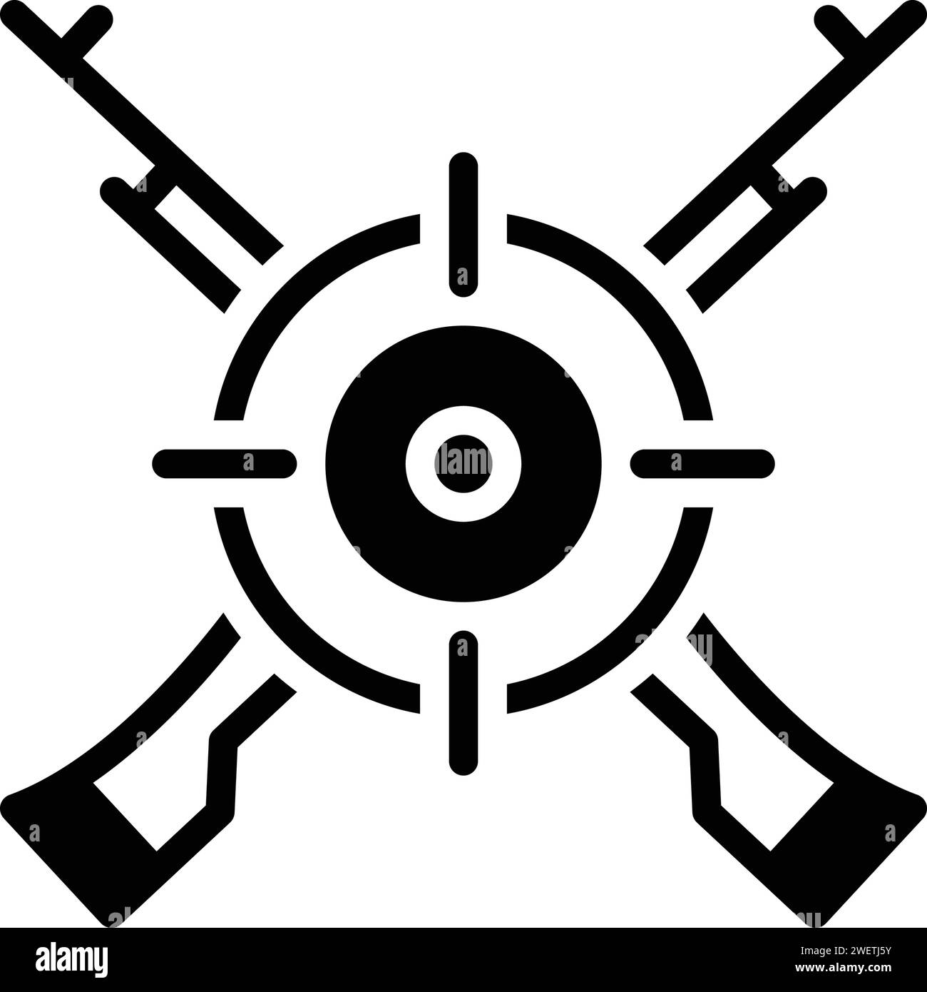 Icon for marksman,sharpshooter Stock Vector Image & Art Alamy