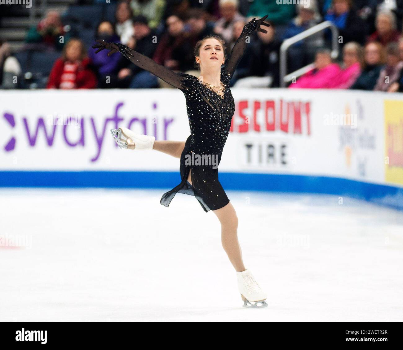 Columbus, Ohio, United States. 26th January, 2024. Isabeau Levito