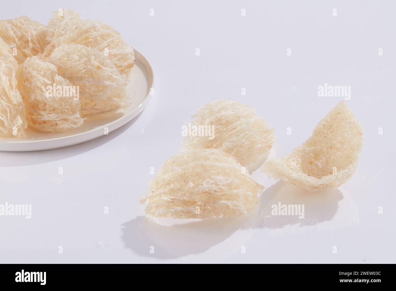 Bird's nest is a traditional food of natural origin, good for health