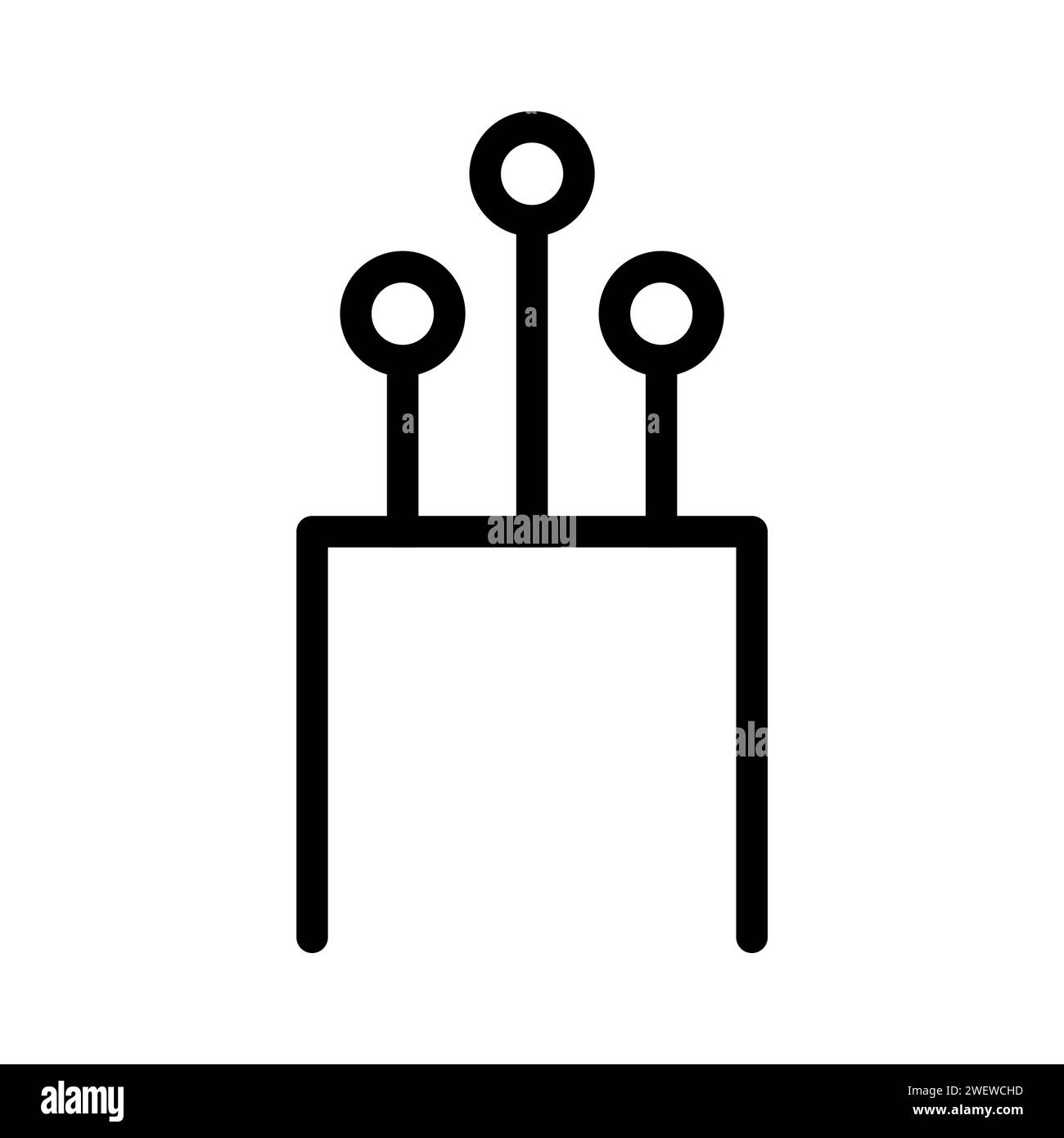 Optical cable icon, technology information wire web network, digital ...