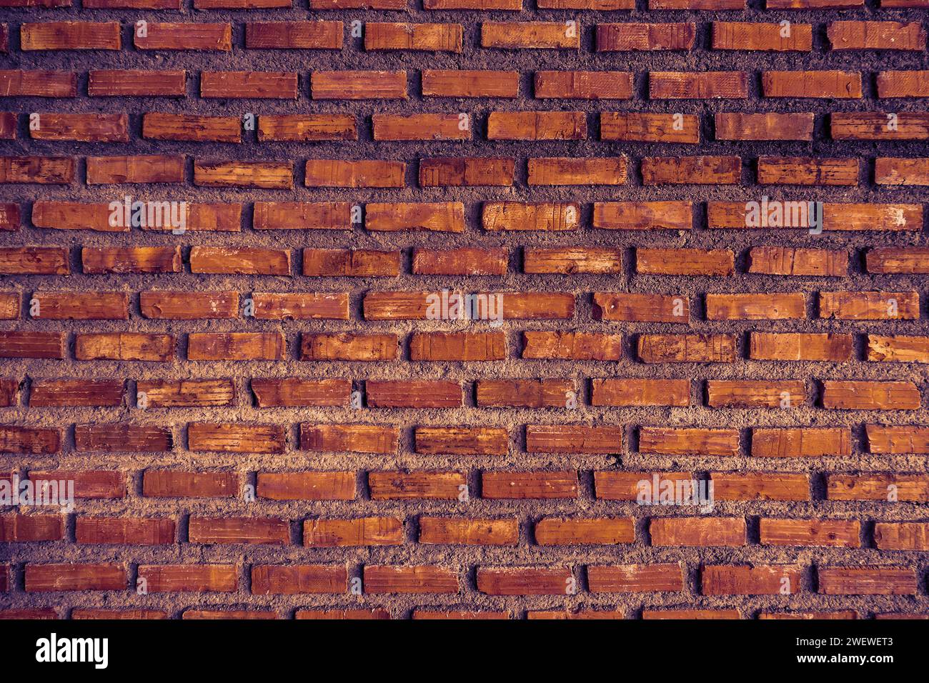old grunge red brick wall texture background Stock Photo - Alamy