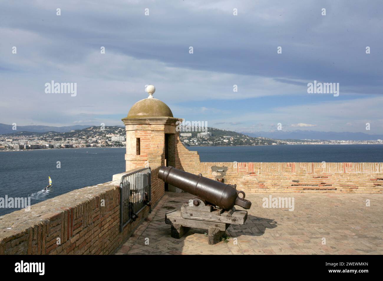 THE ROYAL FORT ROYAL  OF THE ISLAND SAINTE -MARGUERITE Stock Photo