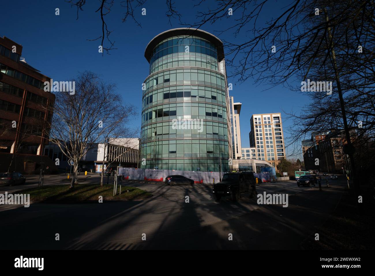 Kingsgate 62 High Street Redhill Surrey reigate England. Business centre with shared office space. Stock Photo