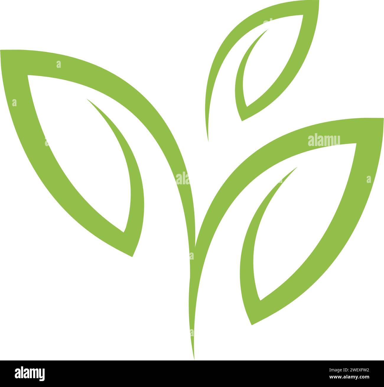 Logos of green Tree leaf ecology nature element vector Stock Vector ...