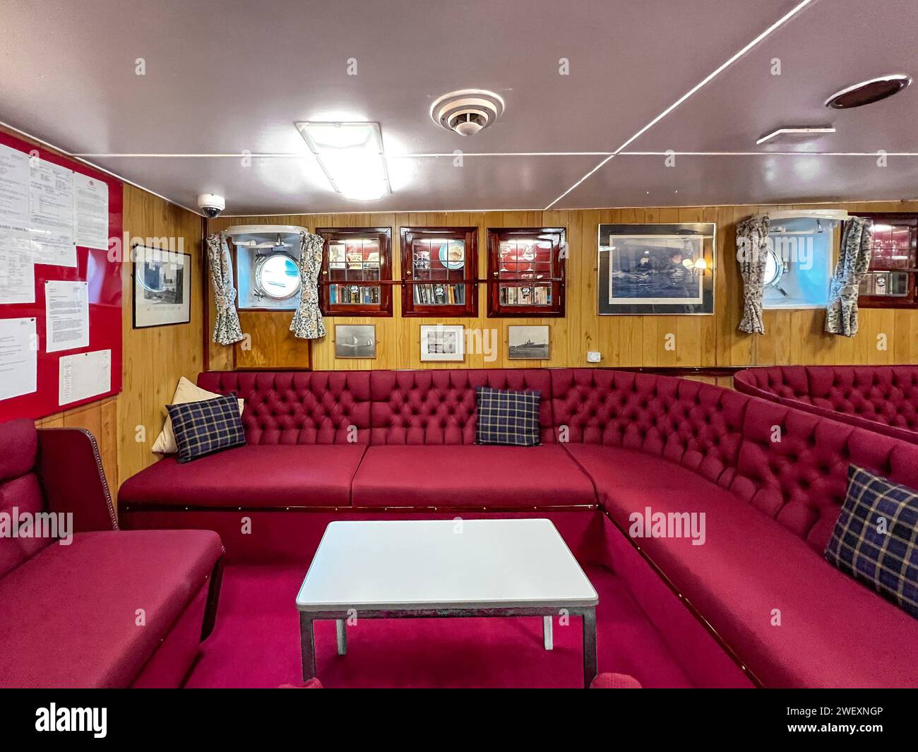 Her Majesty's Yacht Britannia Stock Photo