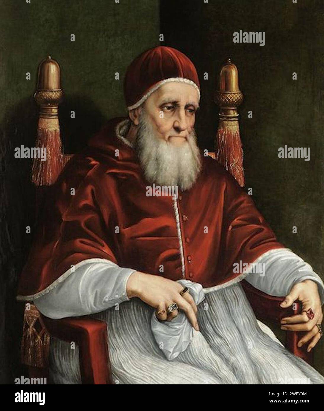 Ambito fiorentino Ritratto di papa Giulio II Stock Photo Alamy