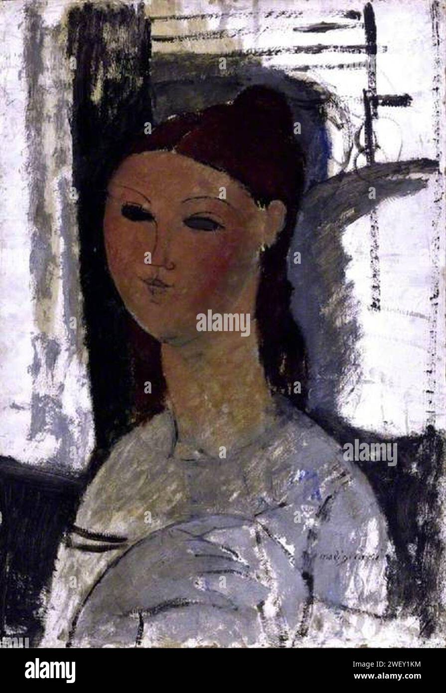 Poster / Tableau Sur Toile – Amedeo Modigliani "Seated Woman" – Marque DìMò ART – Neuf, Italie
