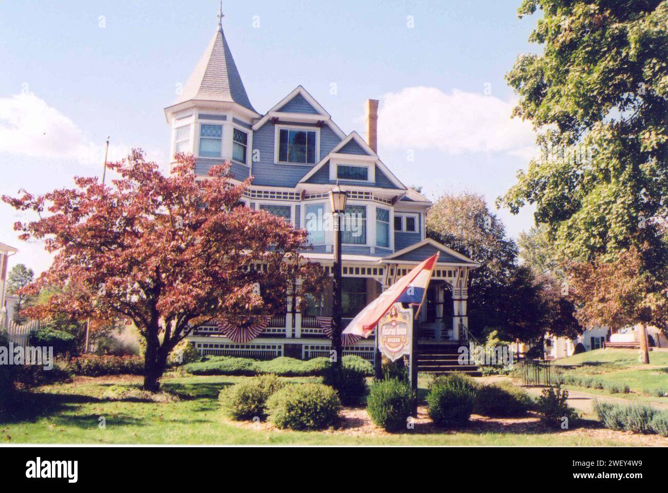 Amish Country Byway - Victorian House Museum Stock Photo
