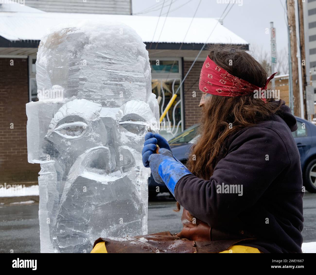 Dartmouth Ice Festival 2024 Brett Dorolice