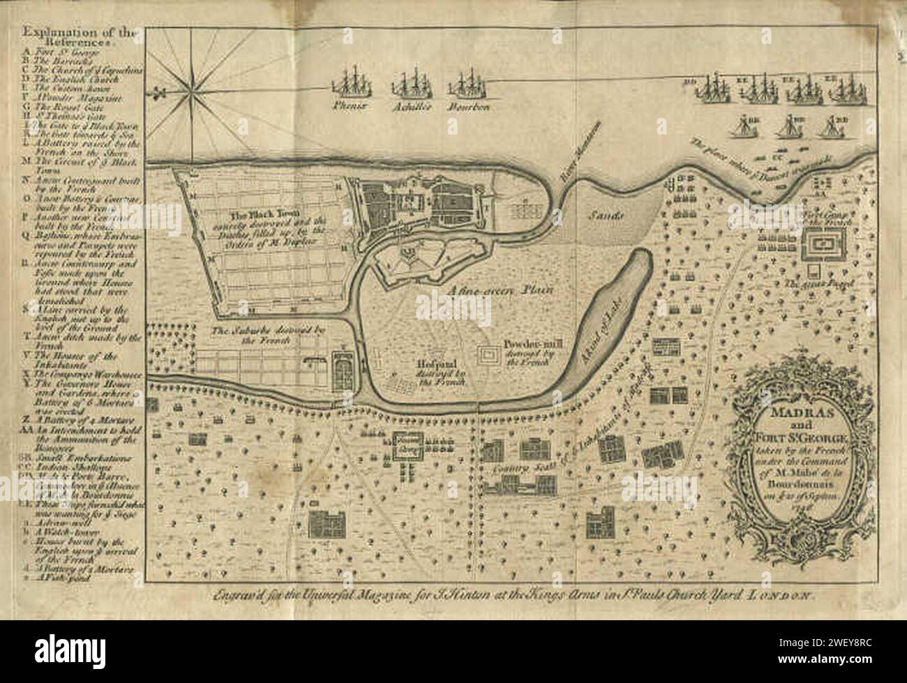 1751 map hi-res stock photography and images - Alamy