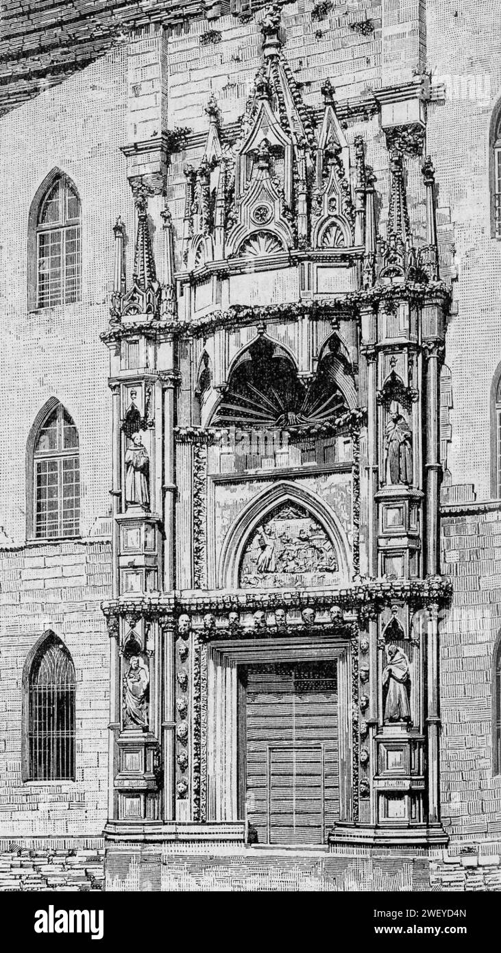 Ancona Chiesa di San Francesco. La Porta Stock Photo Alamy