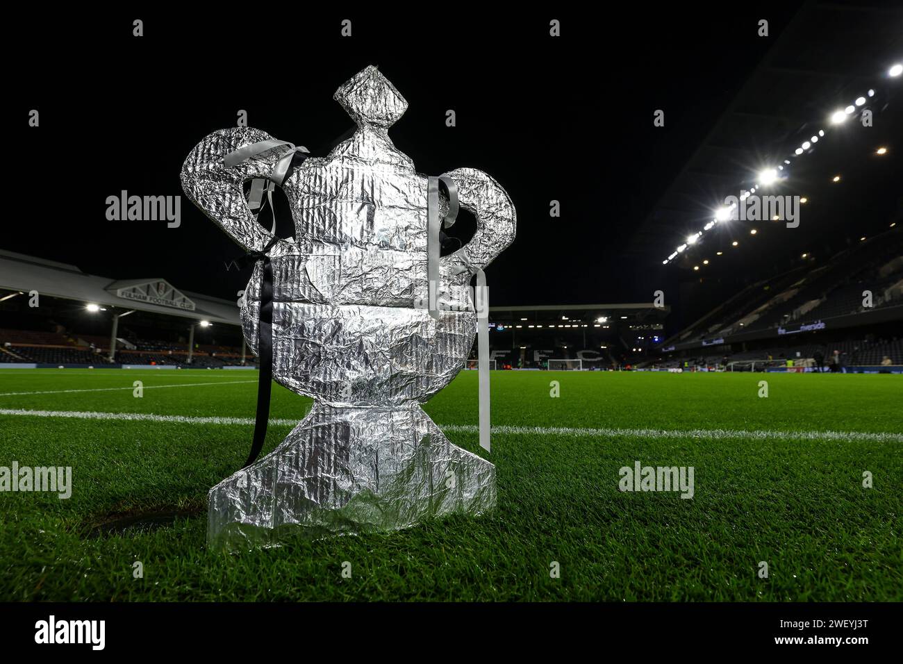 Craven Cottage, Fulham, London, UK. 27th Jan, 2024. FA Cup Fourth Round