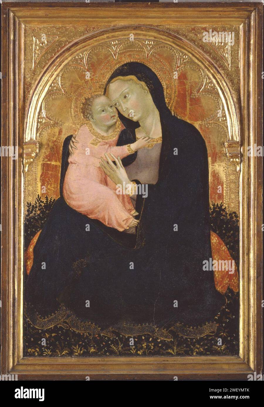 Andrea di Bartolo - Madonna and Child Stock Photo