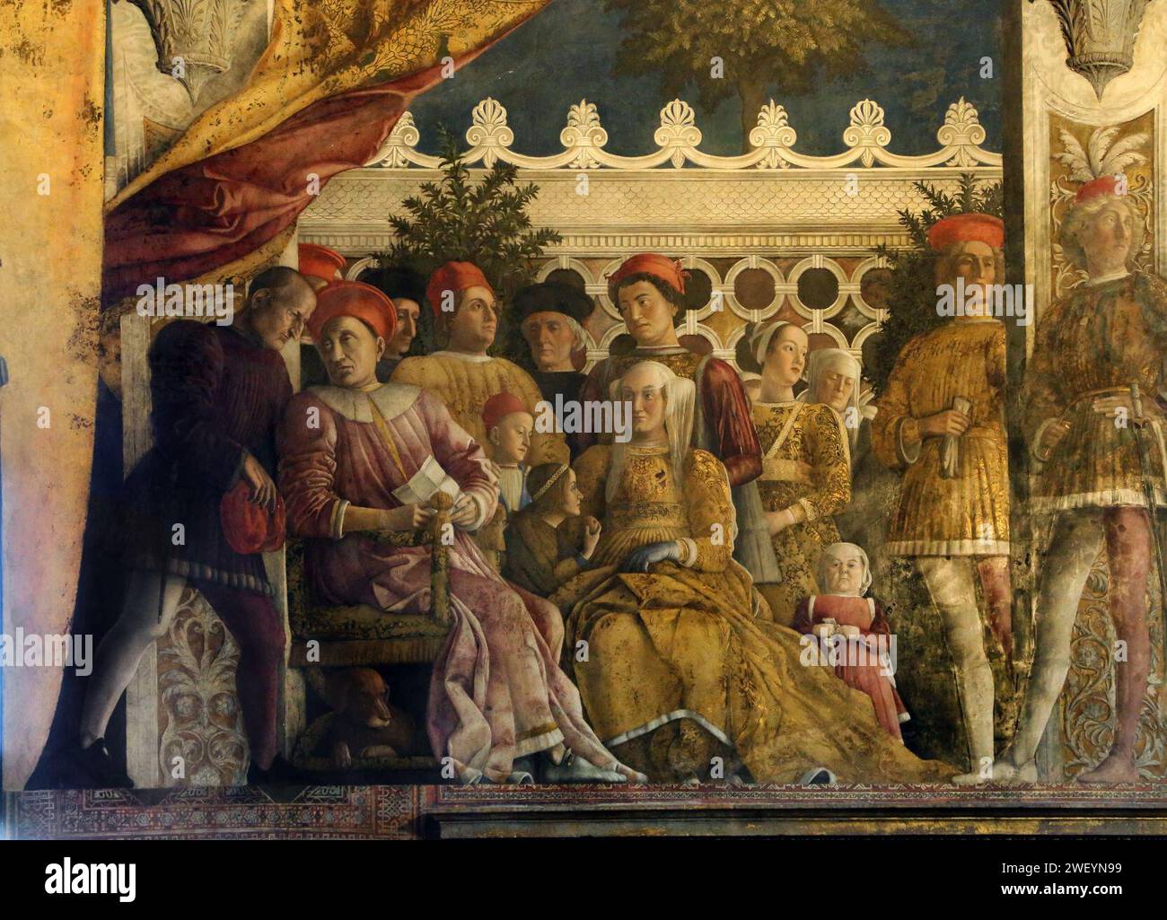 Mantegna camera sposi hi-res stock photography and images - Alamy