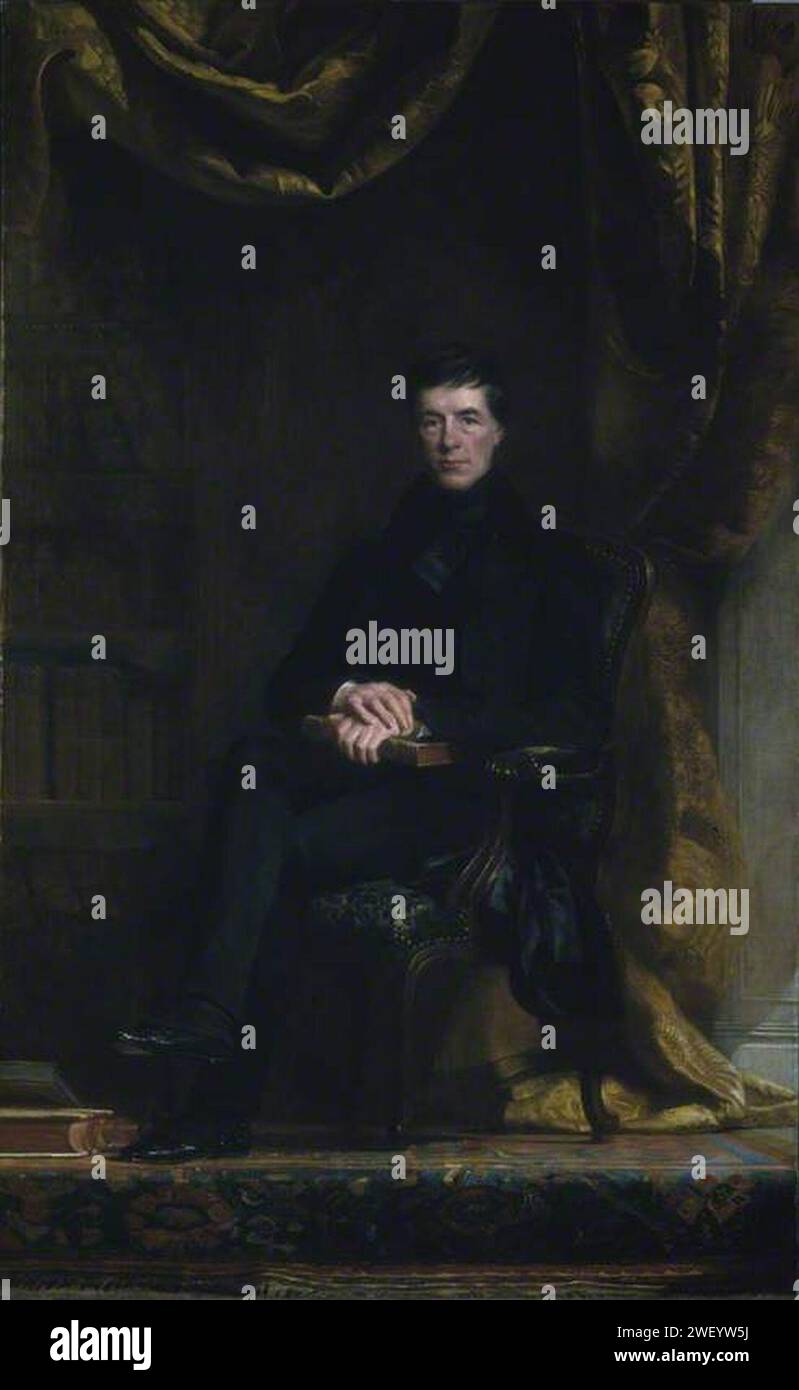 Andrew Morton (1802-1845) - Henry Peter Brougham (1778–1868), 1st Baron Brougham and Vaux, Statesman Stock Photo