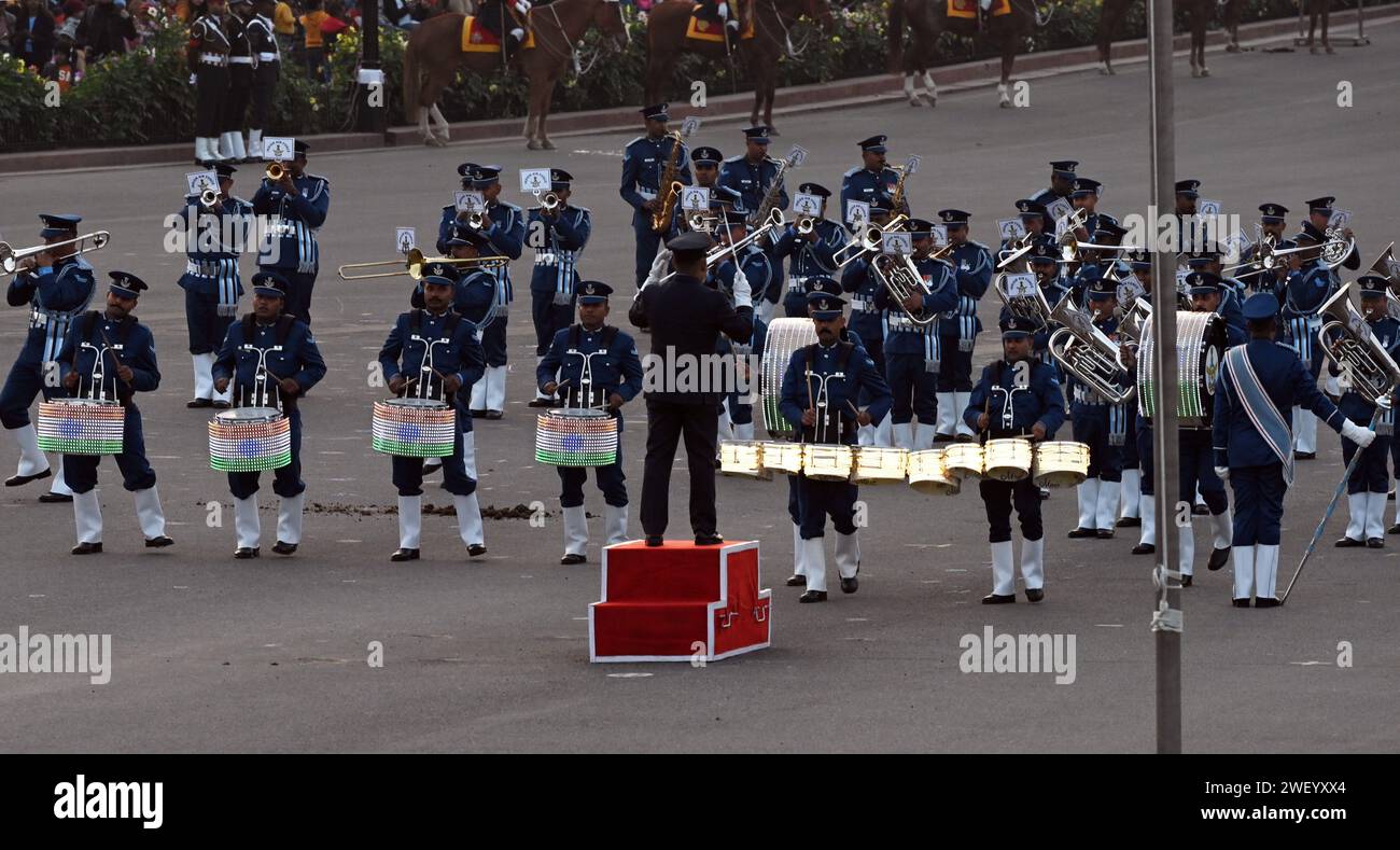 New Delhi, India. 27th Jan, 2024. NEW DELHI, INDIA JANUARY 27 Tri
