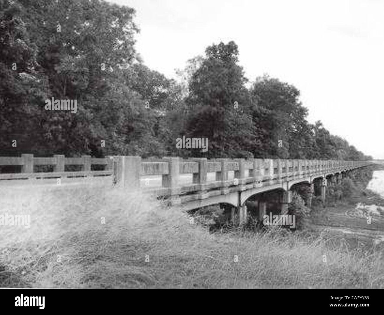 Angelina River Bridge Stock Photo Alamy