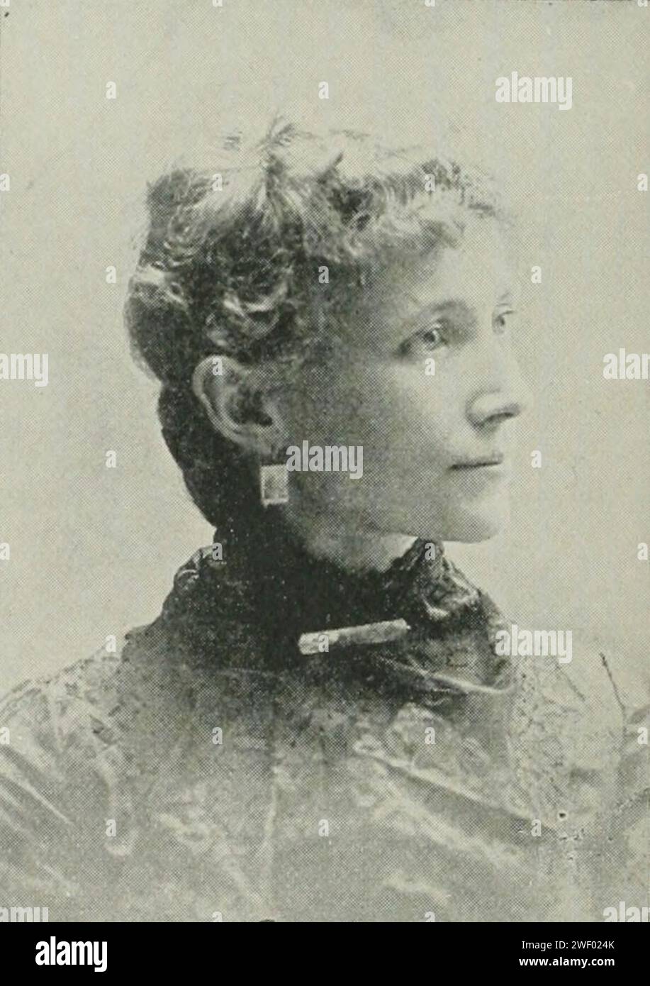 ANNA CAMPBELL PALMER A woman of the century (page 564 crop Stock Photo