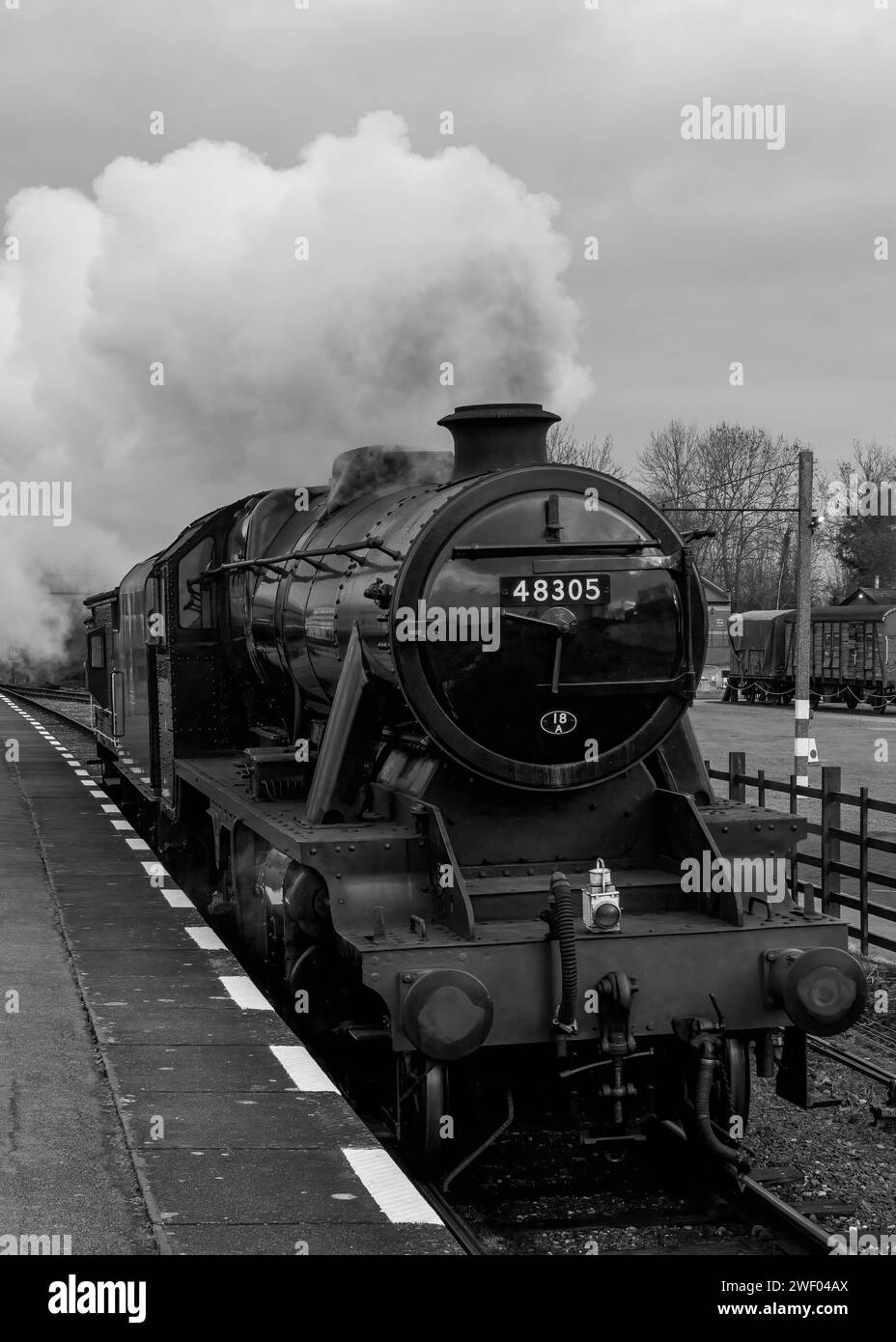 Leicestershire, Great Central Railway, Winter Steam Gala 2024, Credit Mark Dunn/Alamy Live News