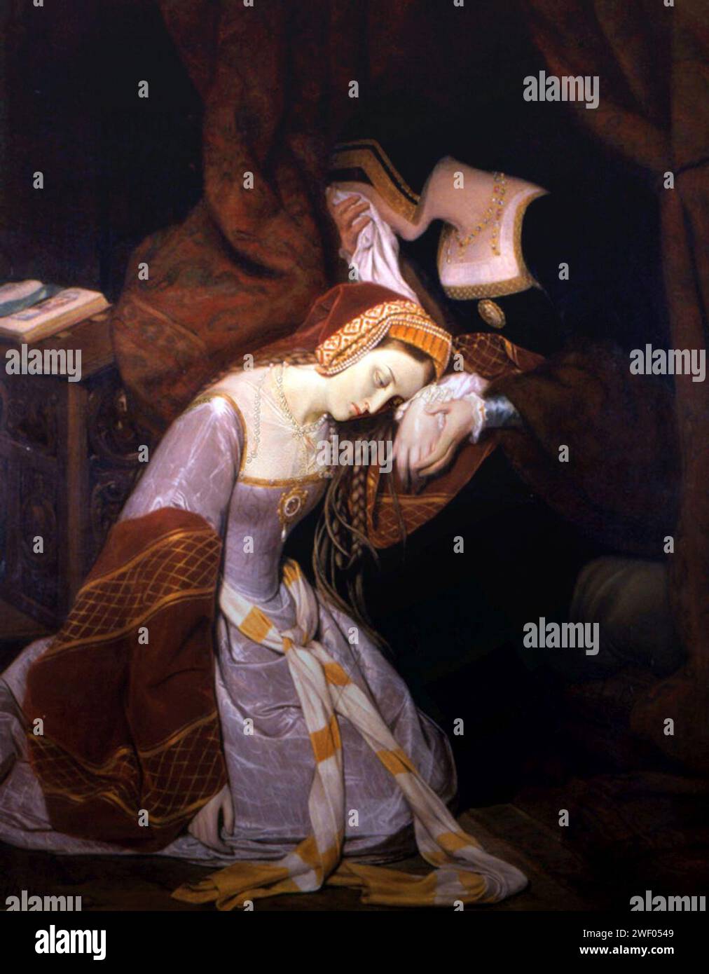Anne Boleyn London Tower (cropped Stock Photo - Alamy