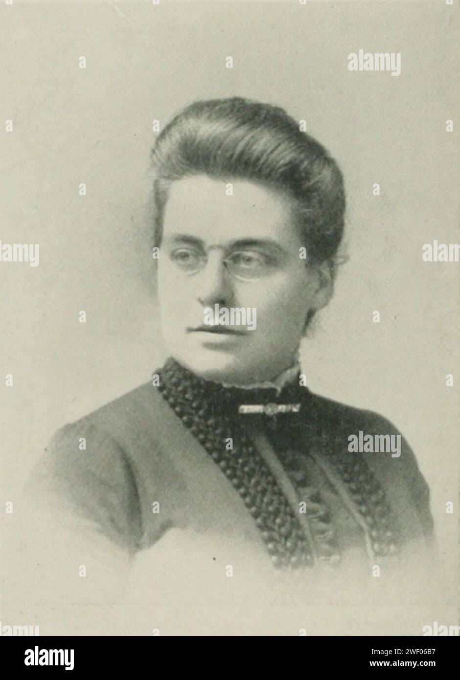 ANNIE LAURIE WILSON JAMES A woman of the century (page 426 crop). Stock Photo