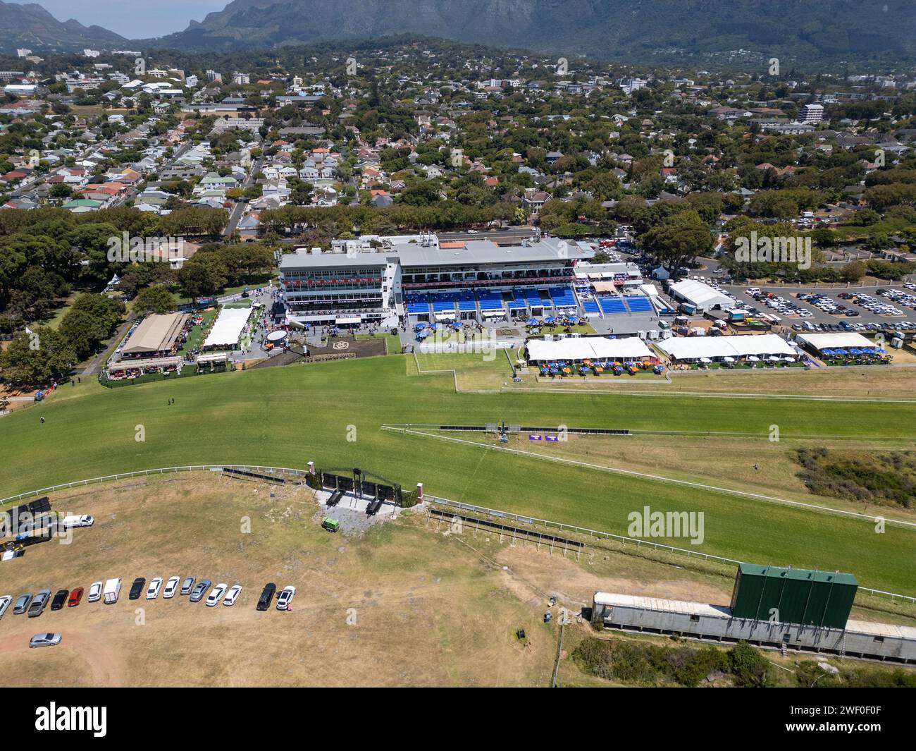 Hollywoodbets Kenilworth Racecourse, 105 Rosmead Ave, Kenilworth, Cape Town, 7700 Stock Photo