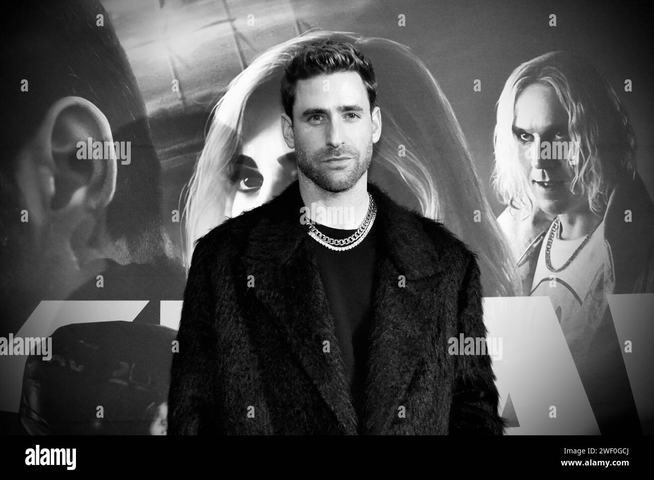 Oliver Jackson-Cohen pictured at the UK Premiere of 'Jackdaw'. Credit James Hind/Alamy. Stock Photo